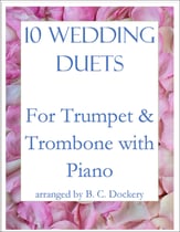 10 Wedding Duets for Trumpet and Trombone with Piano P.O.D. cover